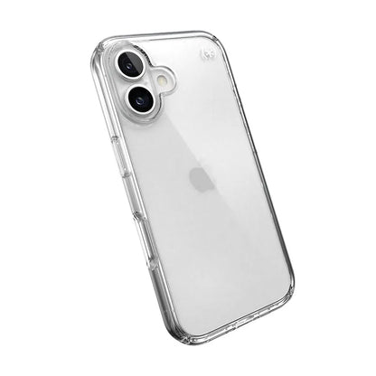 Speck Presidio Perfect-Clear – Dėklas iPhone 16 (Skaidrus)
