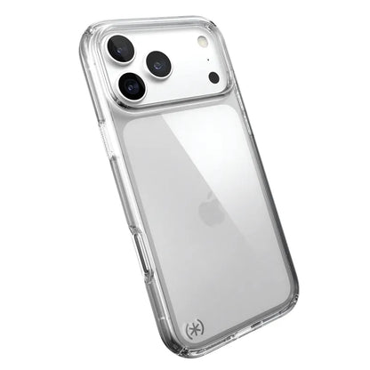 Speck Presidio Perfect Clear – dėklas, skirtas iPhone 18 Pro Max / 17 Pro Max (skaidrus)