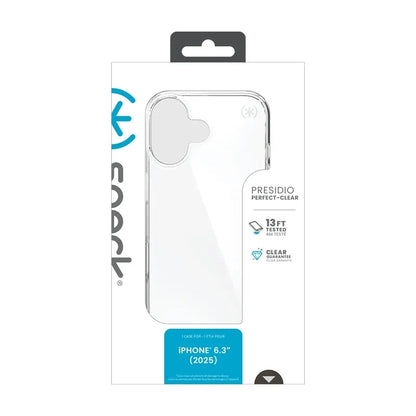 Speck Presidio Perfect-Clear - iPhone 17 dėklas (Skaidrus)