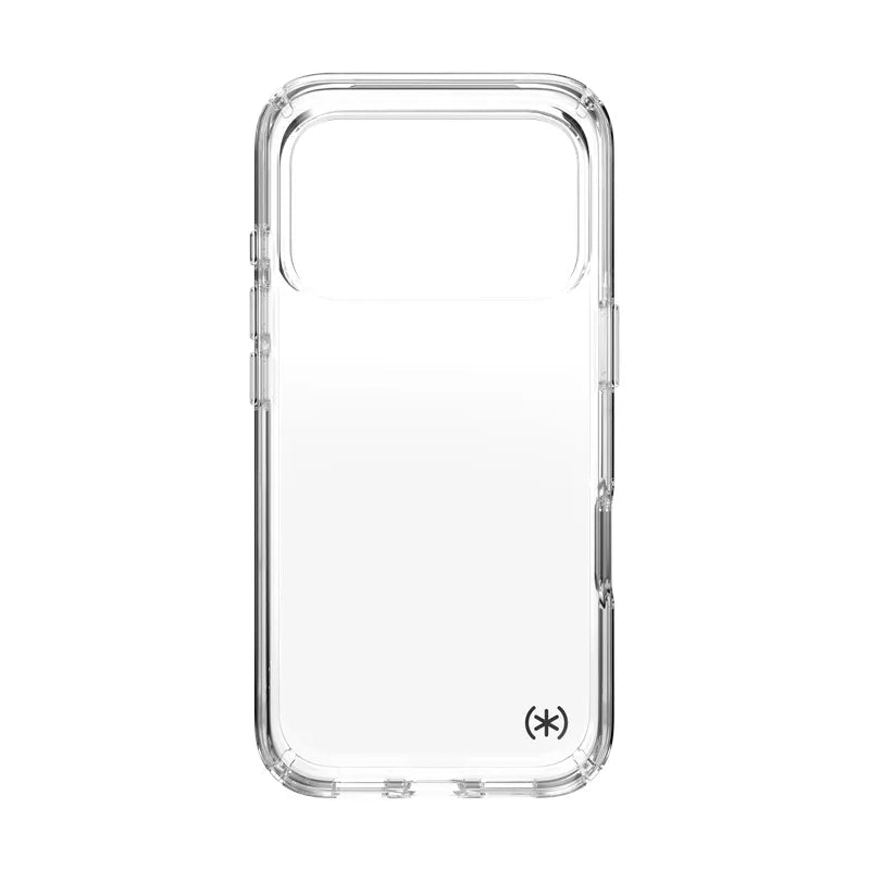 Speck Presidio Perfect-Clear – iPhone 17 Pro dėklas (Skaidrus)