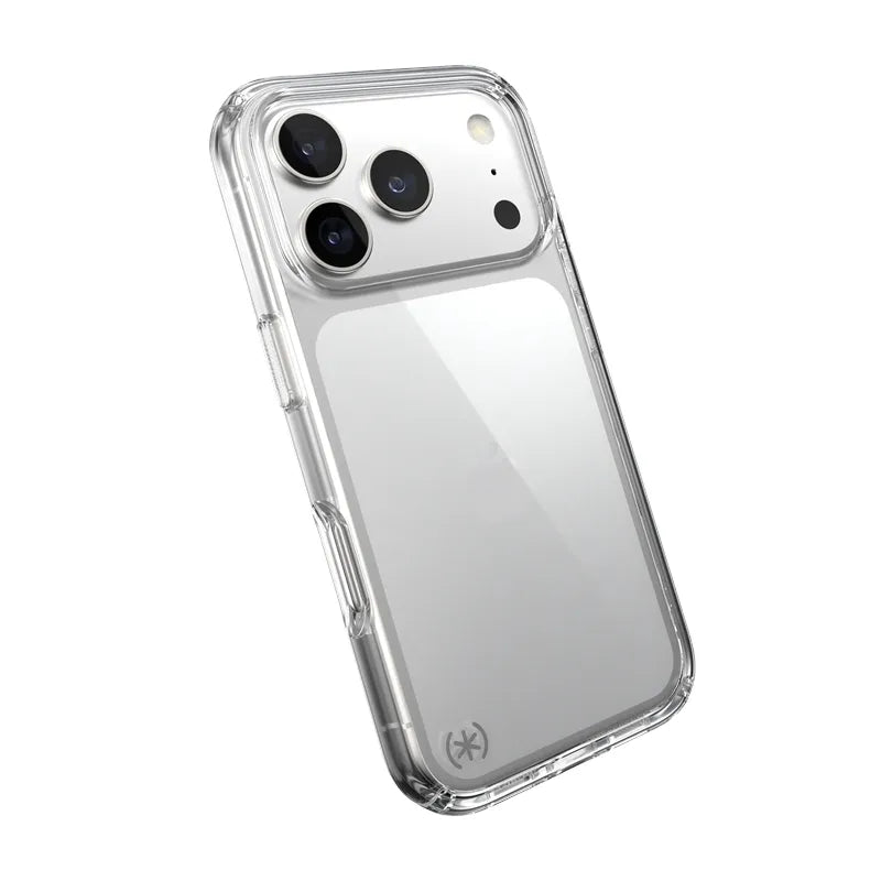 Speck Presidio Perfect-Clear – iPhone 17 Pro dėklas (Skaidrus)