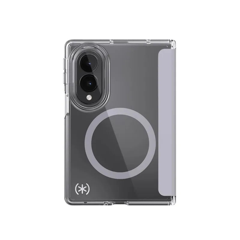 Speck Presidio Perfect-Clear Magnet – MagSafe dėklas Samsung Galaxy Z Fold 8 (skaidrus)