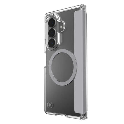 Speck Presidio Perfect-Clear Magnet – MagSafe dėklas, skirtas Samsung Galaxy Z Fold 8 Ultra (skaidrus)