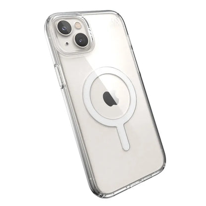 Speck Presidio Perfect-Clear + MagSafe – dėklas iPhone 15 Plus / iPhone 14 Plus (Skaidrus)