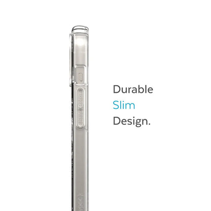 Speck Presidio Perfect-Clear + MagSafe – dėklas iPhone 15 Plus / iPhone 14 Plus (Skaidrus)