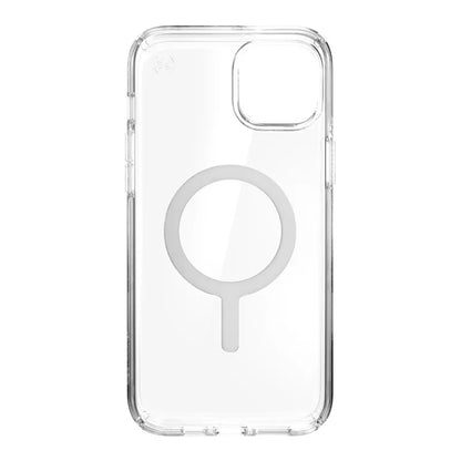 Speck Presidio Perfect-Clear + MagSafe – dėklas iPhone 15 Plus / iPhone 14 Plus (Skaidrus)
