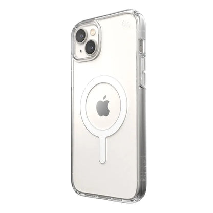 Speck Presidio Perfect-Clear + MagSafe – dėklas iPhone 15 Plus / iPhone 14 Plus (Skaidrus)