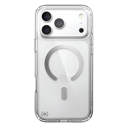 Speck Presidio Perfect Clear MagSafe – dėklas iPhone 18 Pro Max / 17 Pro Max (skaidrus)