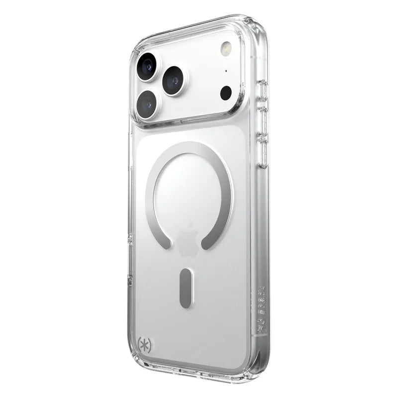 Speck Presidio Perfect Clear MagSafe – dėklas iPhone 18 Pro Max / 17 Pro Max (skaidrus)