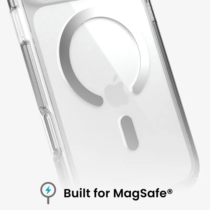 Speck Presidio Perfect Clear MagSafe – dėklas iPhone 18 Pro Max / 17 Pro Max (skaidrus)