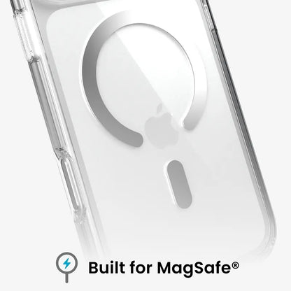 Speck Presidio Perfect Clear MagSafe – dėklas iPhone 18 Pro Max / 17 Pro Max (skaidrus)