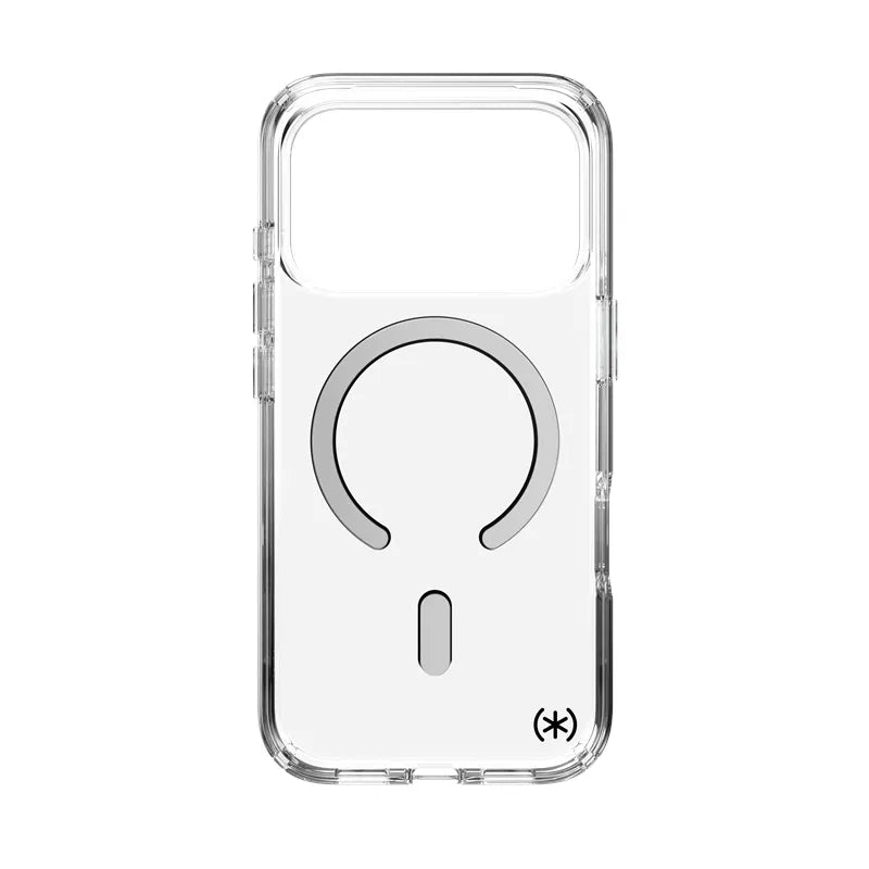 Speck Presidio Perfect Clear MagSafe dėklas, skirtas iPhone 18 Pro / 17 Pro (skaidrus)