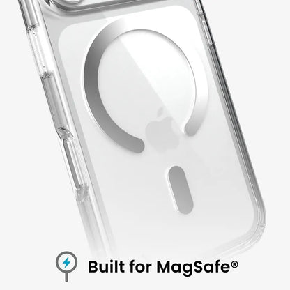 Speck Presidio Perfect Clear MagSafe dėklas, skirtas iPhone 18 Pro / 17 Pro (skaidrus)