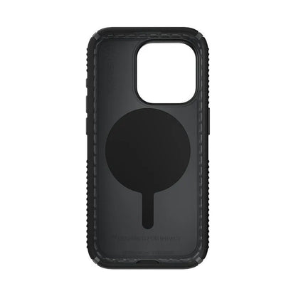 Speck Presidio2 Grip ClickLock & Magsafe – dėklas iPhone 15 Pro (juodas / plūdinės pilkos / baltos spalvos)