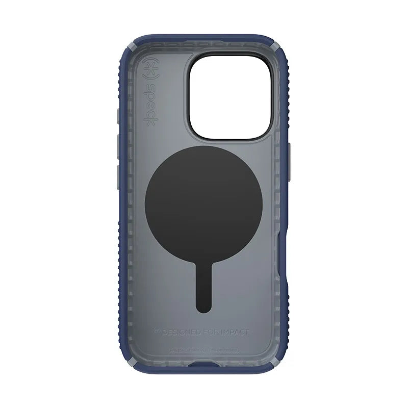 Speck Presidio2 Grip ClickLock & MagSafe - Dėklas iPhone 16 Pro (Coastal Blue / Dust Gray / White)