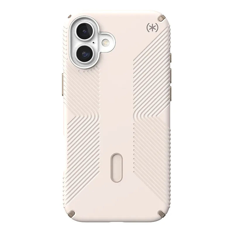 Speck Presidio2 Grip ClickLock & MagSafe – iPhone 16 Plus dėklas (Bleached Bone / Heirloom Gold / Hazel Brown)