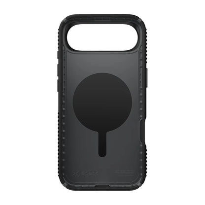 Speck Presidio2 Grip ClickLock & MagSafe - iPhone Air dėklas (Juoda / Slate Gray / Balta)