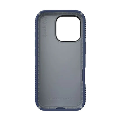 Speck Presidio2 Grip – „iPhone 16 Pro“ dėklas (Coastal Blue / Dust Gray / White)