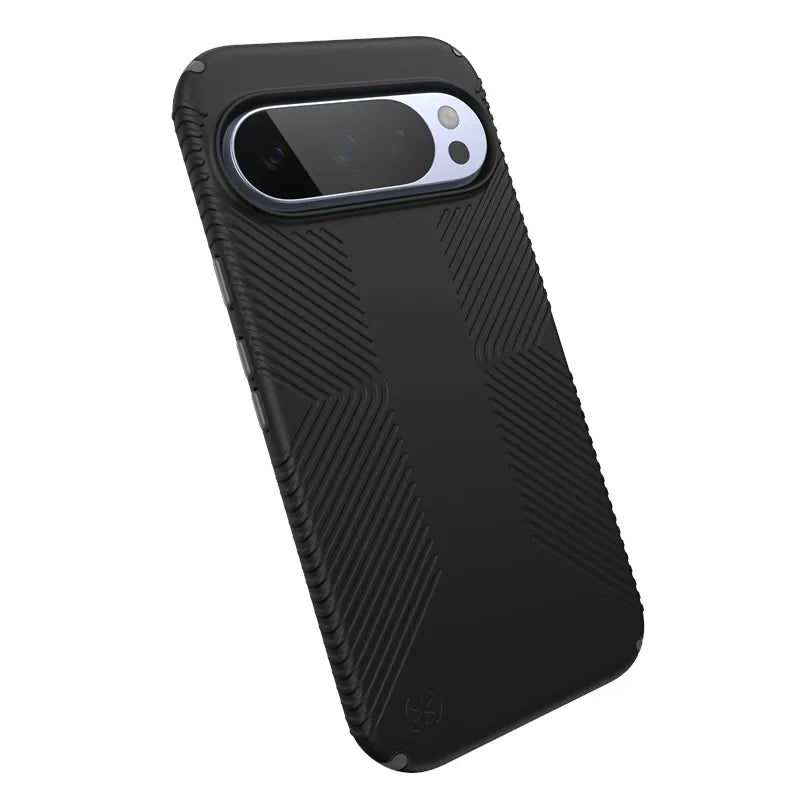 Speck Presidio2 Grip Magnet dėklas Google Pixel 10 Pro XL (Juoda/Skalūno Pilka)