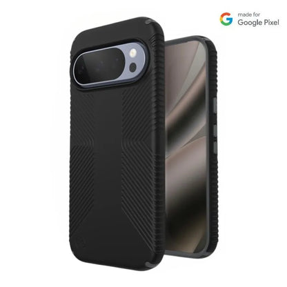 Speck Presidio2 Grip Magnet – Google Pixel 10 / Google Pixel 10 Pro dėklas (juodas/skalūno pilkas)