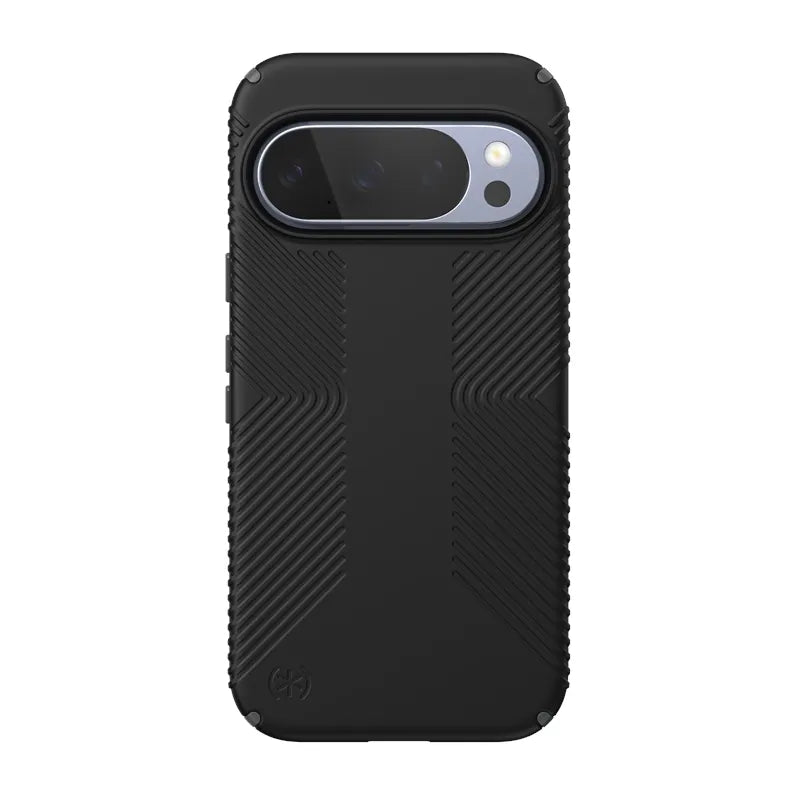 Speck Presidio2 Grip Magnet – Google Pixel 10 / Google Pixel 10 Pro dėklas (juodas/skalūno pilkas)