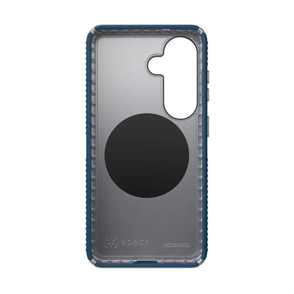 Speck Presidio2 Grip Magnet - Samsung Galaxy S26 MagSafe dėklas (Deep Sea/Silver Metallic/Spell Blue)