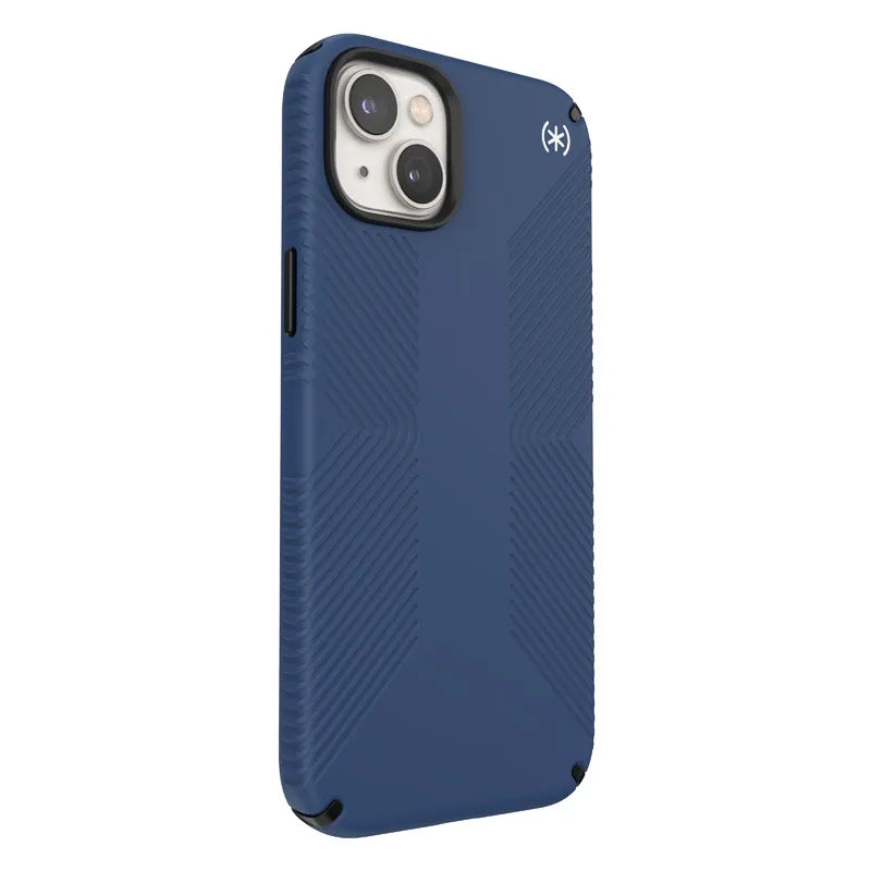 Speck Presidio2 Grip Magsafe dėklas – iPhone 15 Plus / iPhone 14 Plus (Coastal Blue / Black / White)