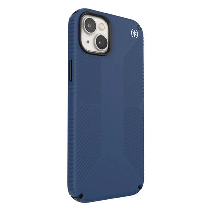 Speck Presidio2 Grip Magsafe dėklas – iPhone 15 Plus / iPhone 14 Plus (Coastal Blue / Black / White)