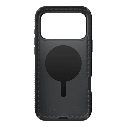 Speck Presidio2 Grip MagSafe - dėklas iPhone 17 Pro Max (juoda / pilka / balta)