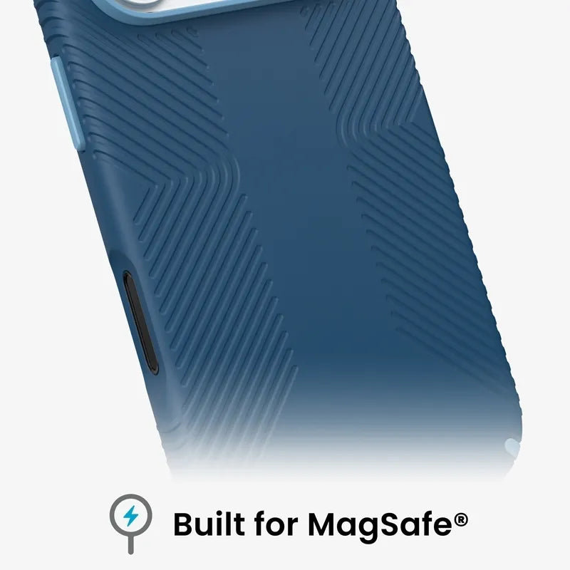 Speck Presidio2 Grip MagSafe dėklas, skirtas iPhone 18 Pro / 17 Pro (Deep Sea)