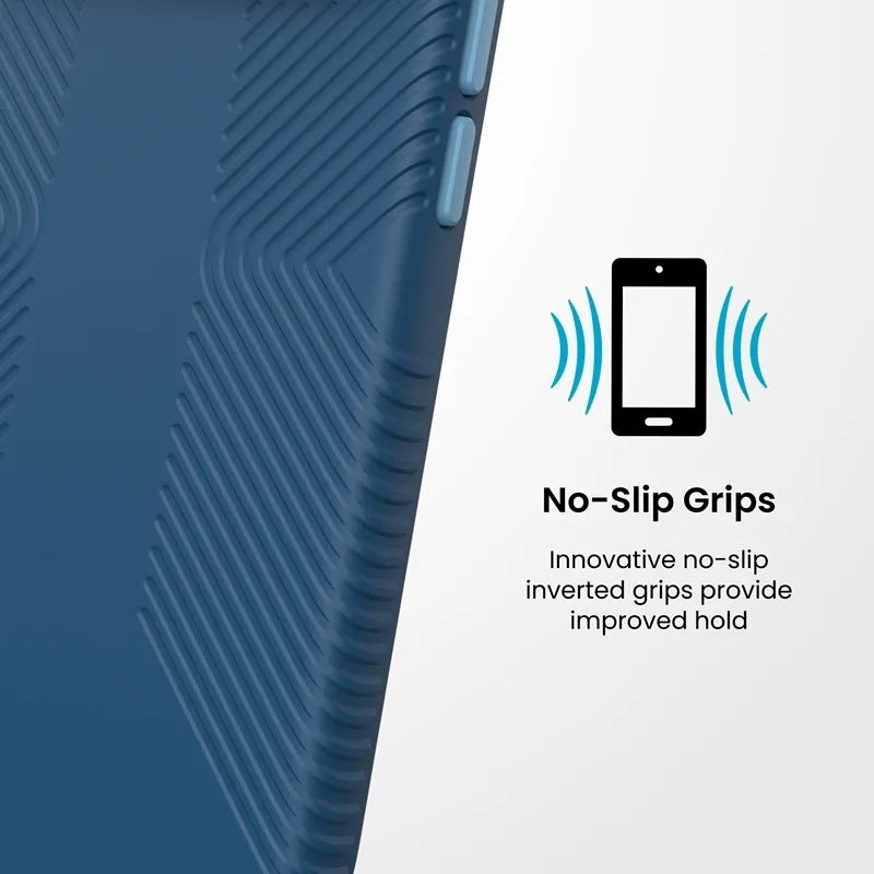 Speck Presidio2 Grip MagSafe dėklas, skirtas iPhone 18 Pro / 17 Pro (Deep Sea)