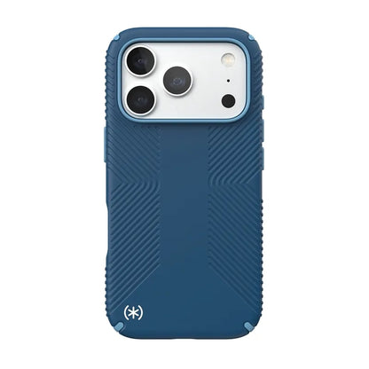 Speck Presidio2 Grip MagSafe dėklas, skirtas iPhone 18 Pro / 17 Pro (Deep Sea)