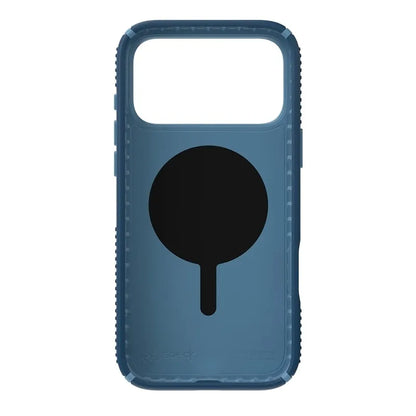 Speck Presidio2 Grip MagSafe dėklas, skirtas iPhone 18 Pro Max / 17 Pro Max (Deep Sea)