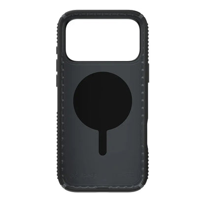 Speck Presidio2 Grip MagSafe – dėklas, skirtas iPhone 18 Pro Max / 17 Pro Max (juodas)