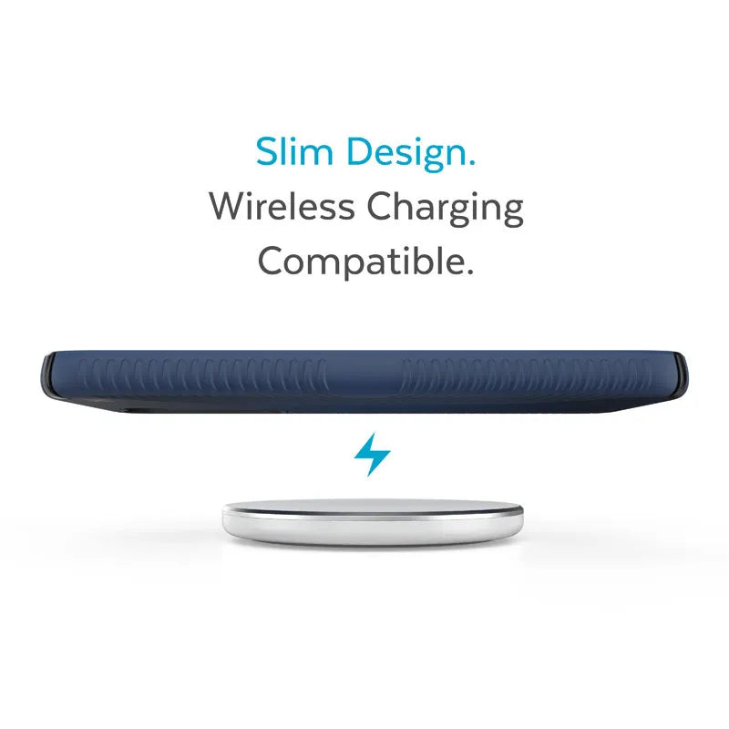Speck Presidio2 Grip – neslystanti apsauga, skirta Samsung Galaxy S23+ (Coastal Blue/Black)