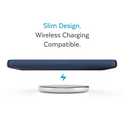Speck Presidio2 Grip – neslystanti apsauga, skirta Samsung Galaxy S23+ (Coastal Blue/Black)