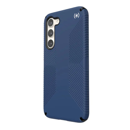 Speck Presidio2 Grip – neslystanti apsauga, skirta Samsung Galaxy S23+ (Coastal Blue/Black)