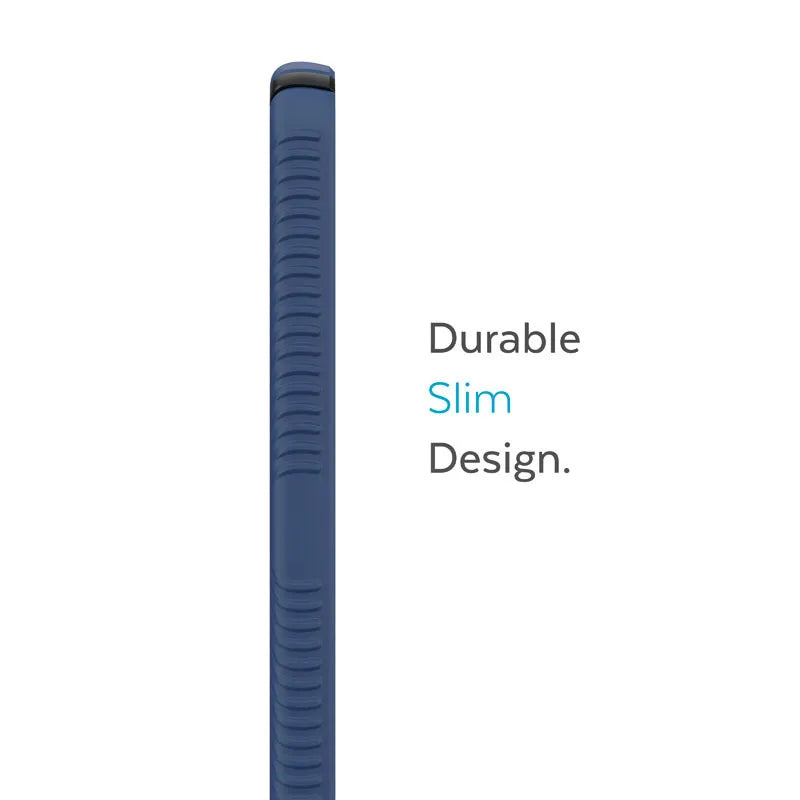 Speck Presidio2 Grip – neslystanti apsauga, skirta Samsung Galaxy S23+ (Coastal Blue/Black)