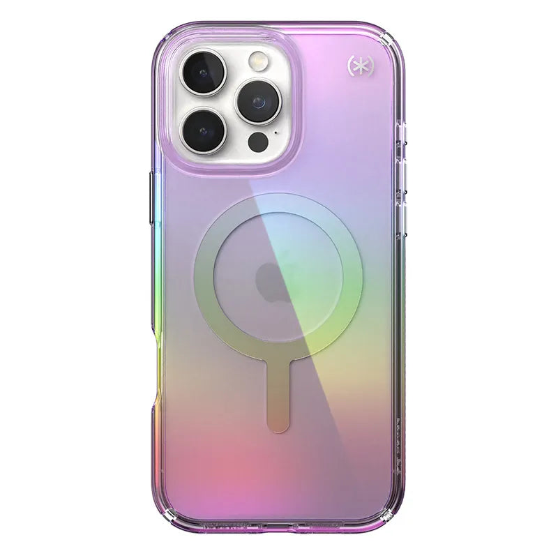 Speck Presidio2 Lux MagSafe - Dėklas iPhone 16 Pro Max (Amazing Purple / Clear)