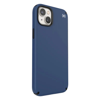 Speck Presidio2 Pro - Antibakterialinis dėklas iPhone 15 Plus / 14 Plus (Coastal Blue / Black / White)
