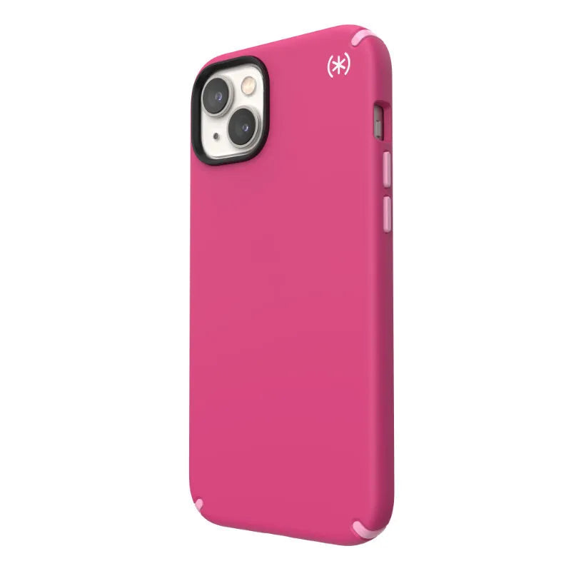 Speck Presidio2 Pro – Antibakterinis dėklas iPhone 15 Plus / 14 Plus (Digital Pink / Blossom Pink / White)