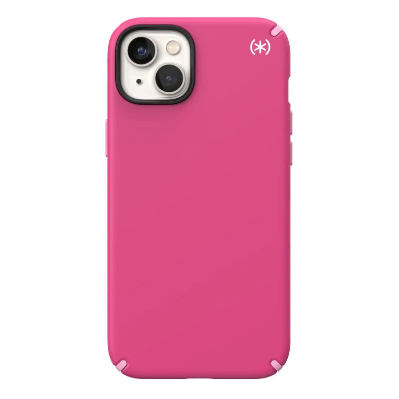 Speck Presidio2 Pro – Antibakterinis dėklas iPhone 15 Plus / 14 Plus (Digital Pink / Blossom Pink / White)