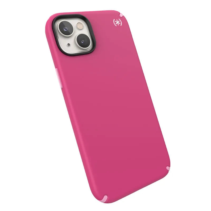 Speck Presidio2 Pro – Antibakterinis dėklas iPhone 15 Plus / 14 Plus (Digital Pink / Blossom Pink / White)