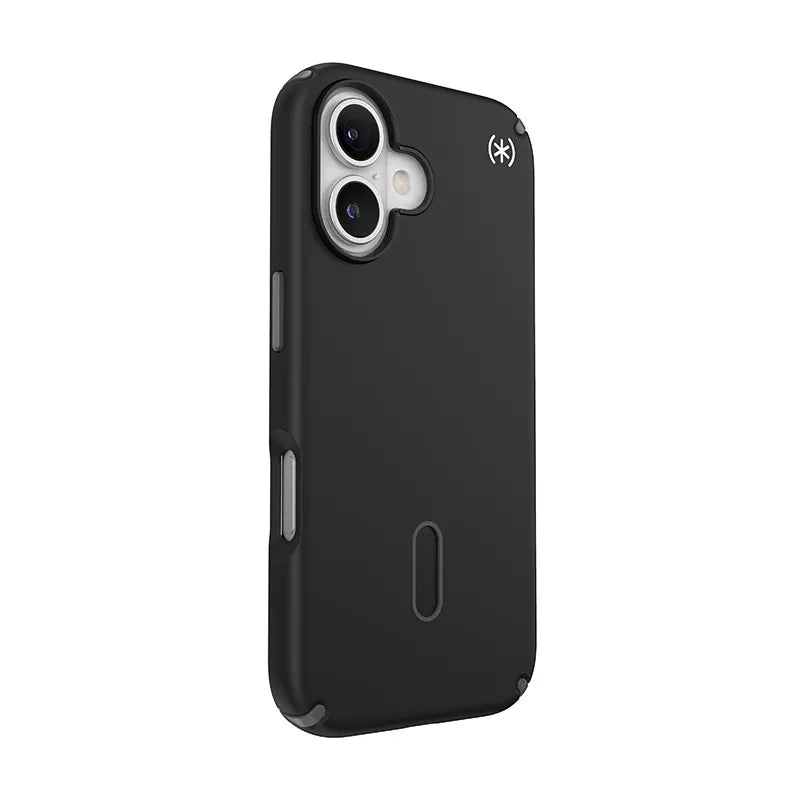 Speck Presidio2 Pro ClickLock & MagSafe - Dėklas iPhone 16 (Juodos / Šalavijų pilkos / Baltos spalvos)