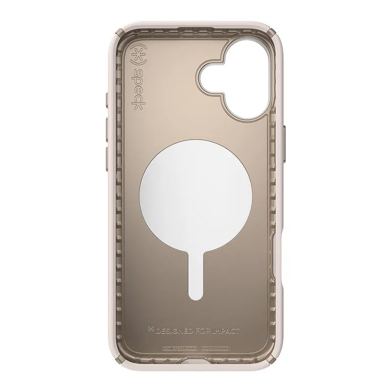 Speck Presidio2 Pro ClickLock & MagSafe dėklas – iPhone 16 Plus (Bleached Bone / Heirloom Gold / Hazel Brown)