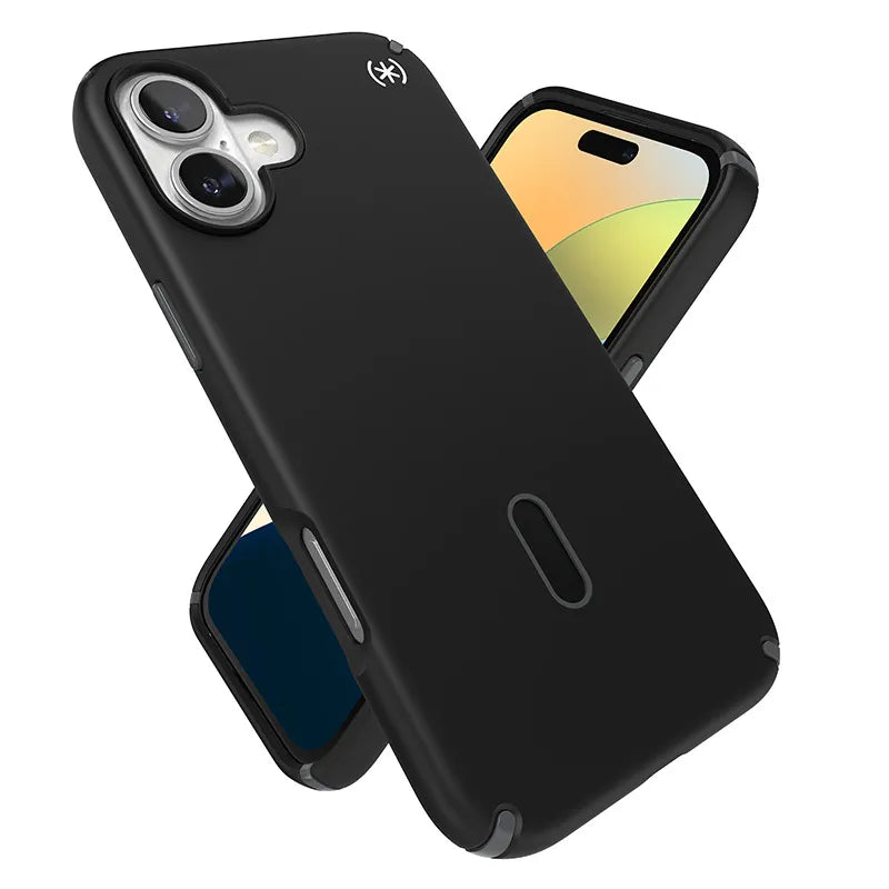 Speck Presidio2 Pro ClickLock & MagSafe - Dėklas iPhone 16 Plus (Juoda / Skalūnų pilka / Balta)