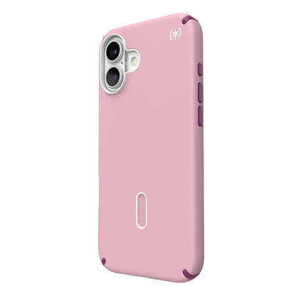 Speck Presidio2 Pro ClickLock & MagSafe – Dėklas „iPhone 16 Plus“ (Wednesday Pink / Boysenberry Purple / White)