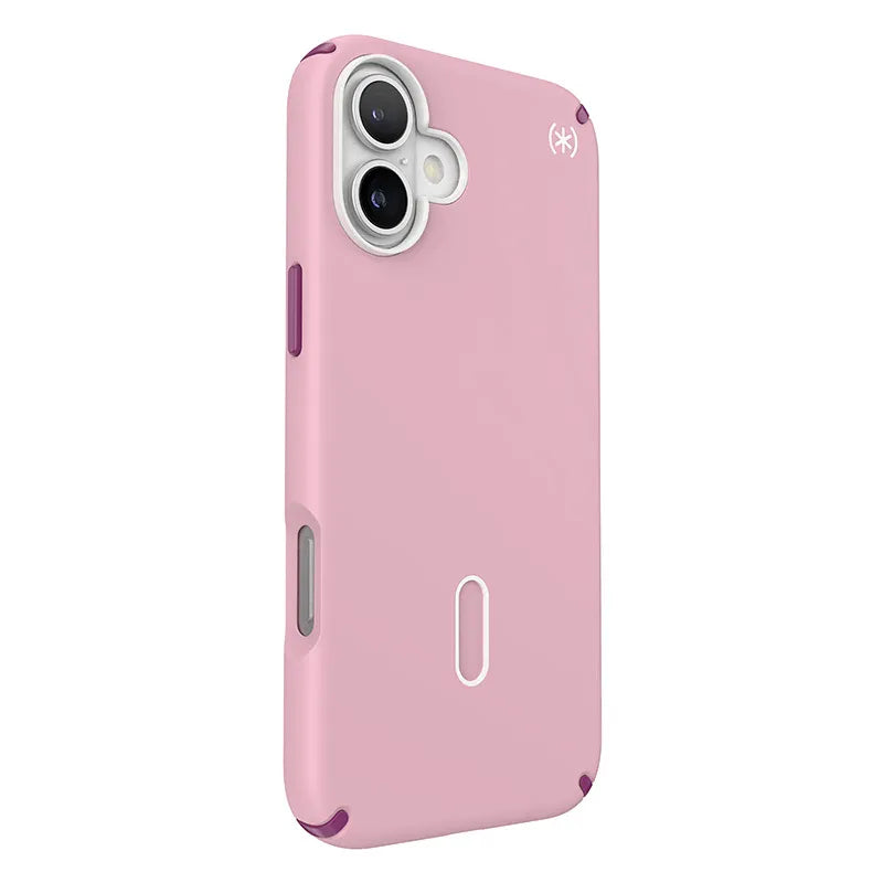 Speck Presidio2 Pro ClickLock & MagSafe – Dėklas „iPhone 16 Plus“ (Wednesday Pink / Boysenberry Purple / White)