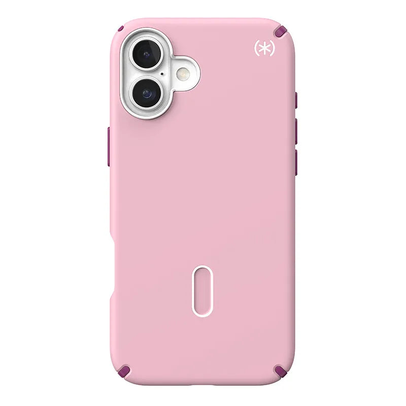 Speck Presidio2 Pro ClickLock & MagSafe – Dėklas „iPhone 16 Plus“ (Wednesday Pink / Boysenberry Purple / White)