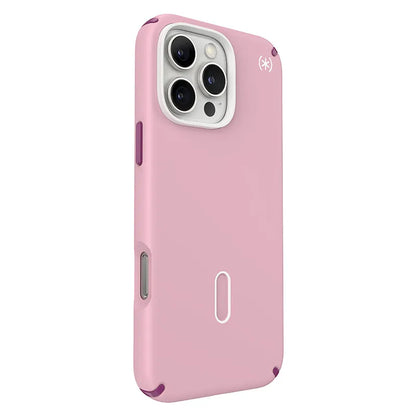 Speck Presidio2 Pro ClickLock & MagSafe – dėklas iPhone 16 Pro Max (Wednesday Pink / Boysenberry Purple / White)